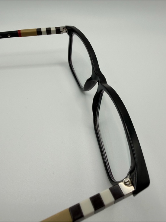 Burberry B 2199 3001 Eyeglass FRAMES Black Rectangle 53-17-145 Made in Italy main image 11